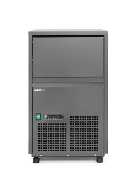 Ice machine 22 kg/24 h bin 6 kg full cubes HENDI 271391