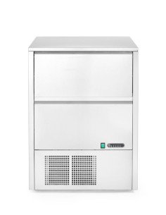 Ice machine 60 kg/24 h bin 30 kg full cubes HENDI 271438