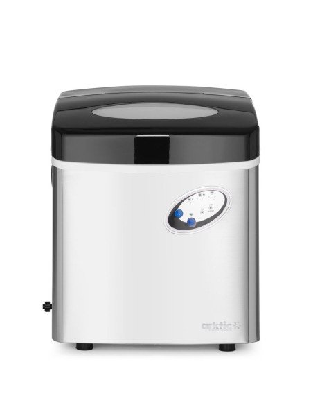 Ice machine 15 kg/24 h bin 4,5 kg hollow cubes HENDI 271551