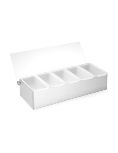 Porte-condiments inox