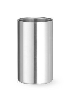 Bottle cooler double-walled