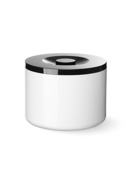 Seau à glaçons blanc double paroi grand