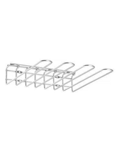 Hanging glass rack