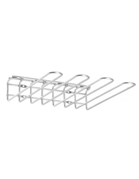 Hanging glass rack