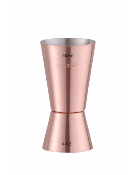 Jigger 25/50 ml copper