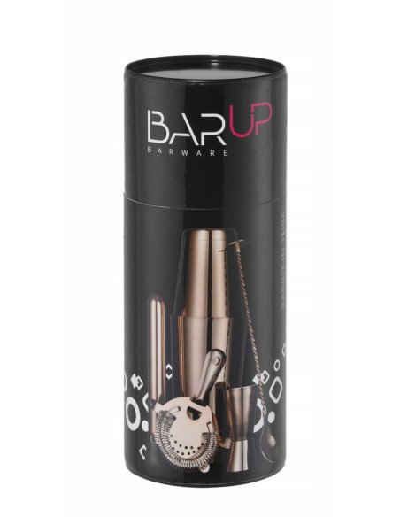 Bartender set 5 pcs copper