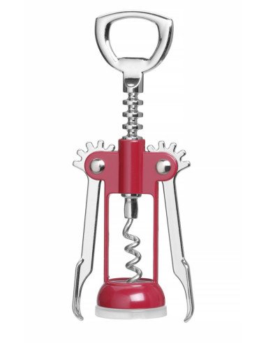 Tire-bouchon à levier chromé